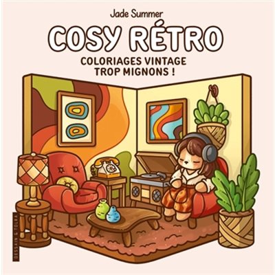 Cosy Retro Coloriage Vontage
