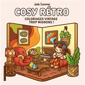Cosy Retro Coloriage Vontage