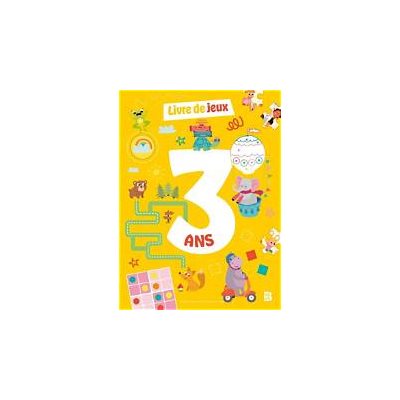 Livre De Jeux, 3ans