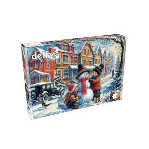 Casse-Tete 1000 Pieces Bonhomme De Neige