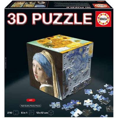 Casse-Tete 3d Cube Art