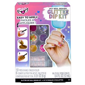 F.ANGELS KIT D'ONGLES A PAILLETTES