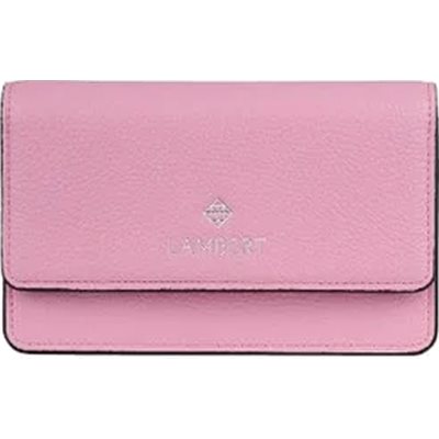 Crossbody Wallet On A Chain Whisper Pink Pebble W / 2 Snaps