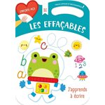 Les Effacables, J'apprends A Ecrire