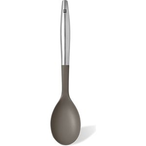 STAINLESS STEEL AND NYLON SERVING SPOON