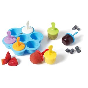 Silicone ice pop mould for toddler